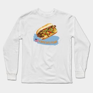 Cheesesteak | Traditional American cuisine Long Sleeve T-Shirt